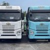 Xe tải 4 chân FAW JH6 370HP Thùng Dài 9m7