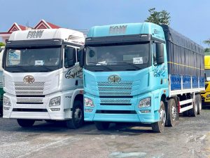 mua xe tải FAW JH6 370HP trả góp