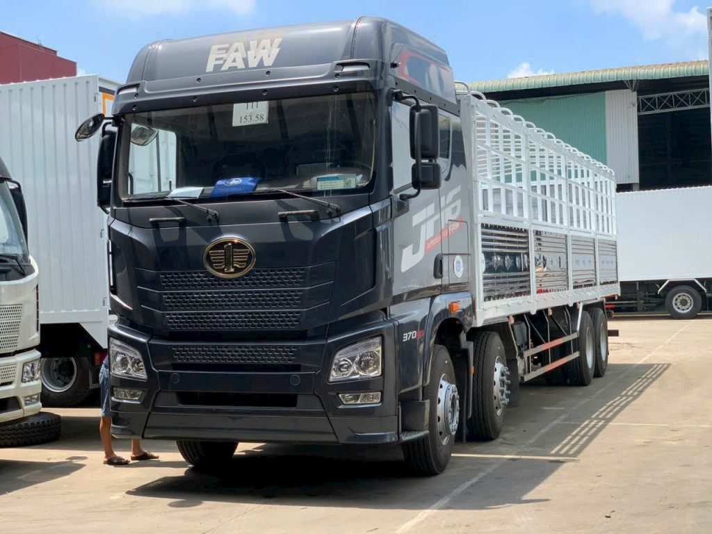 Xe tải FAW JH6 350HP thùng dài 9m7