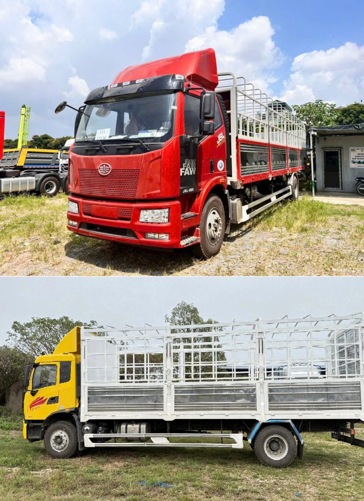 So sánh Xe Tải FAW J6L 220HP với các đối thủ cùng phân khúc – Đâu là lựa chọn đáng tiền nhất 2025